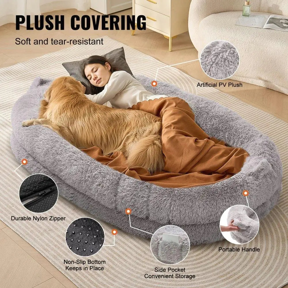 Human Size Extra Large Dog Bed