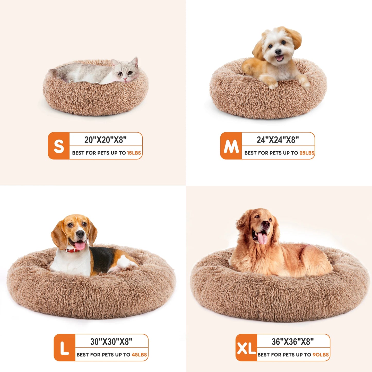 CuddleCloud Dog Nest